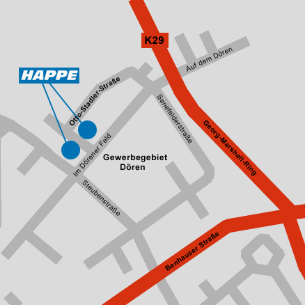 Anfahrt Paderborn