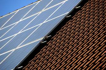 Solaranlage Nahansicht