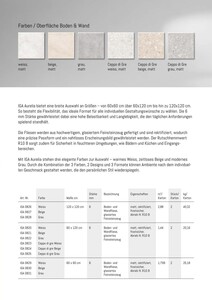 IGA Aurelia bietet eine breite Auswahl an Größen – von 60x60 cm über 60x120 cm bis hin zu 120x120 cm. Sprechen Sie uns gerne an.