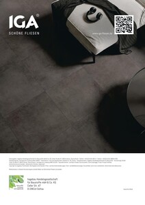 Letzte Seite IGA Porto 2.0. Nahaufnahme Boden.